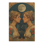 Gemini Zodiac Vintage Accent Rug
