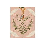 Folk Garden Finch Fine Art Poster