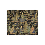 Garden Court Noir Tapestry Fine Art Poster