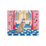 Vintage Leopard Fine Art Poster