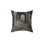 Portal Drip Throw Pillow