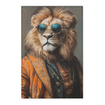 Royal Roar Elegant Lion Accent Rug
