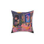 Eclectic Maximalist Decorative Pillow