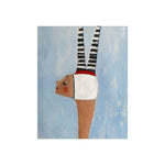 Whimsical Stripes Fine Art Poster