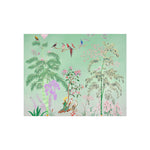 Green Chinoiserie Garden Fine Art Poster