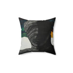 Split Spectrum Throw Pillow