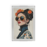 Midnight Rose Vintage Elegance Serving Tray