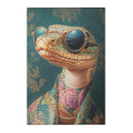 The Gilded Serpent Regal Snake Accent Rug