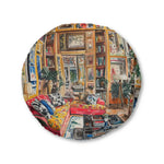 Vibrant Floral Deco Floor Pillow