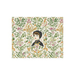 Victorian Muse Floral Portrait Fine Art Poster