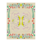 Four Monkeys in the Garden Hand Tufted Wool Rug - Sand