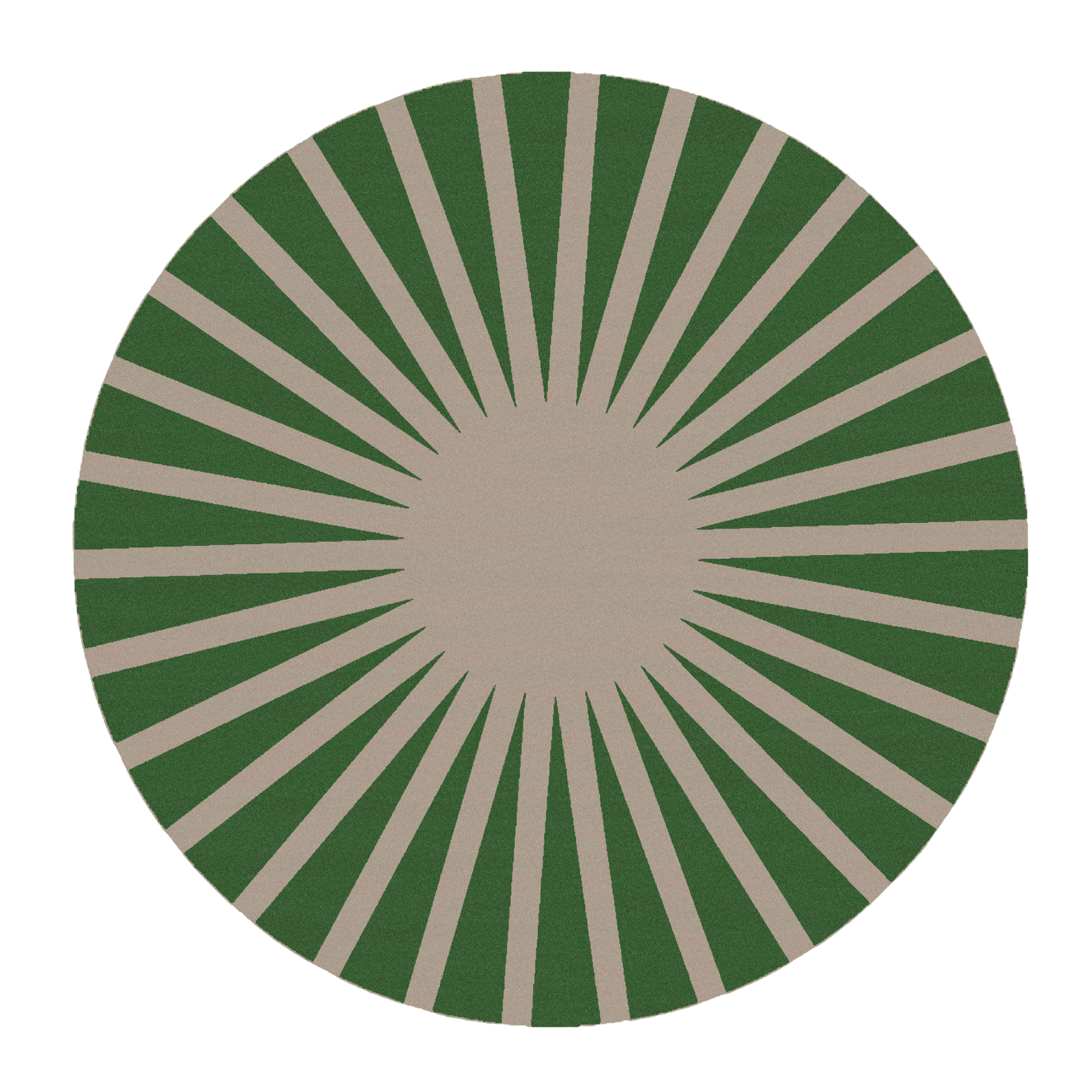 Contemporary Green and Tan Ray Round Hand Tufted Wool Rug" - Elevate your space with modern elegance using this round hand-tufted wool rug featuring a contemporary design in green and tan hues reminiscent of rays of light. Meticulously crafted, it adds sophistication and style to any room, creating a focal point that radiates warmth and creativity. Perfect for those seeking to infuse their decor with a touch of contemporary flair, this rug invites admiration and complements a variety of interior aesthetics.