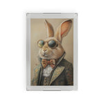 Dandy Hare Aristocratic Rabbit Serving Tray