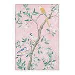 Pastel Birds on Blossom Branches Accent Rug