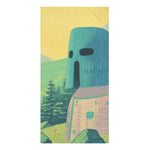 Ancient Guardian A Mystical Touch for Your Space Bath Towel