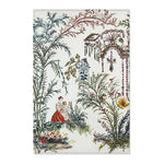 Rococo Garden Tapestry Accent Rug