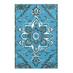 Ocean Echo Medallion Accent Rug
