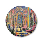 Harlequin Hype Checkered Floor Floor Pillow