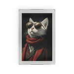 Chic Cat in Couture Serving Tray