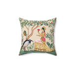 Lotus Reverie Royal Throw Pillow