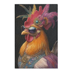 Fierce & Fabulous Renaissance Chicken Couture Accent Rug