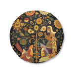 Midnight Muse Enchanted Garden Floor Pillow