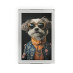 Regal Renaissance Pup Couture Dog Art Serving Tray