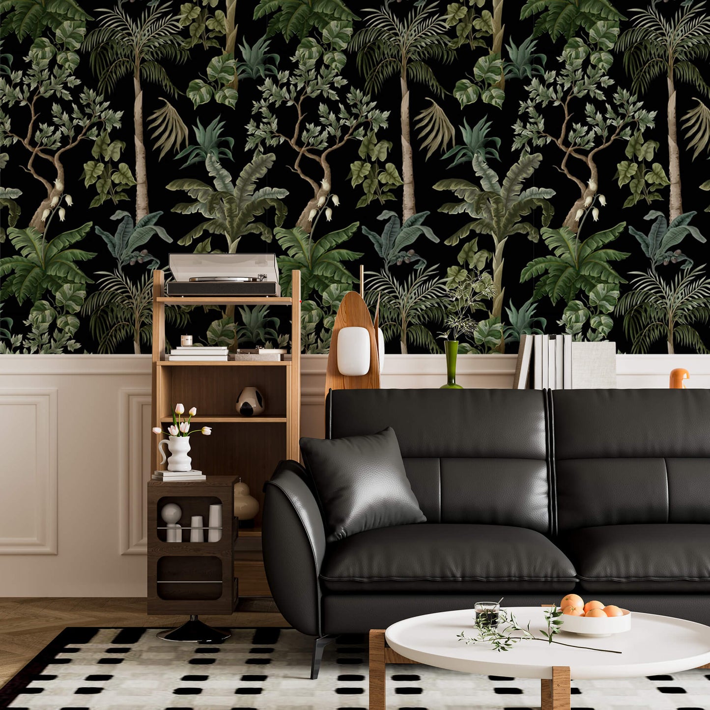 Jungle Foliage Wallpaper