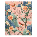 Beautiful Birds & Blossom Scape Hand Tufted Area Rug for Living Room. This wool rug features an enchanting design with vibrant birds and blooming flowers, perfect for enhancing living room rugs 8x10 collections. The colorful pattern adds elegance and warmth to any space, making it an ideal choice for rugs for living room settings.