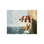 Vintage Beach Umbrella Fine Art Poster