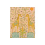 Chinoiserie Giraffe Twins Fine Art Poster
