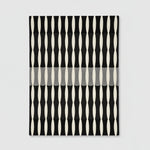 Bone and Stick Hand Tufted Wool Rug