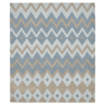 Chevron Pattern Fusion Hand Tufted Rug - MAIA HOMES