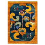 The "Floral Mirage Hand Tufted Viscose Rug" is a handcrafted masterpiece that seamlessly blends artistry with nature. Its design features intricate floral patterns, creating an enchanting oasis within your living space. Made from high-quality viscose, the rug offers a luxurious sheen and a soft, silky texture underfoot. The hand-tufted construction ensures durability, making it a lasting addition to your home decor. This rug is customizable, allowing you to choose the perfect size and color to complement