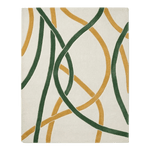 Fluid Lines Hand Tufted Rug - MAIA HOMES