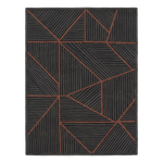 Geometrical Abstract Stripes Hand Tufted Rug