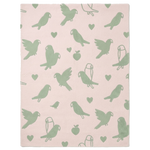 Green Birdy Hand Tufted Rug