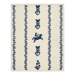 Indigo Folk Tale Hand Tufted Rug