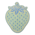 Pastel Summer Strawberry Hand Tufted Wool Rug