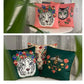 Flora Cheetah Velvet Decorative Pillow Cover