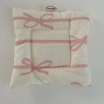 Feminine Bow Cotton Coaster - MAIA HOMES