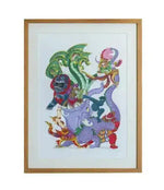 THE FANTASTIC CREATURES OF ANGKOR Wall Art Print