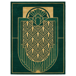 The Emerald Gate Hand Tufted Rug