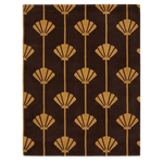 The Gilded Fan Hand Tufted Rug