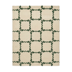 Vine Block Repeat Hand Tufted Rug