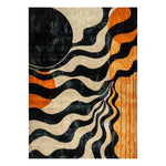 Abstract Abyss wool Hand Tufted Wool Rug