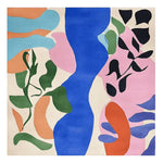 Abstract Shape Sequence Hand Tufted Rug