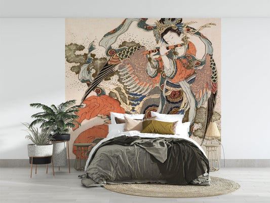 Asian Angel Wallpaper Mural - MAIA HOMES