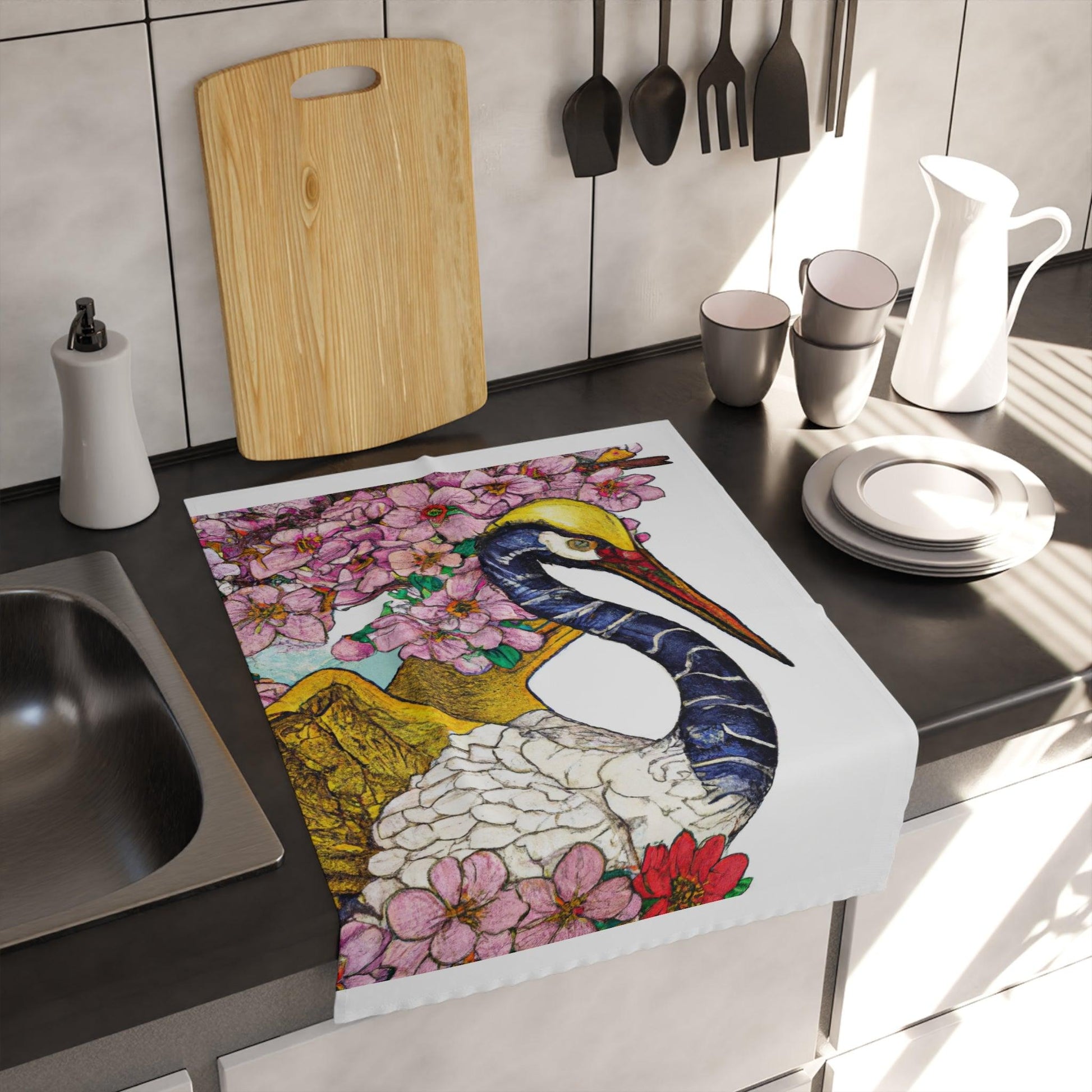 Bird of Heaven Tea & Kitchen Towel - MAIA HOMES