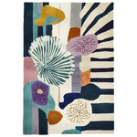 Explore the vibrant Coral Code Hand Tufted Area Rug, perfect for adding a contemporary touch to your living space. This wool rug showcases an abstract design with bold colors and patterns, ideal for living room rugs 8x10 or area rugs for living room.